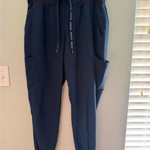 Med Couture Navy Cargo Jogger Pants